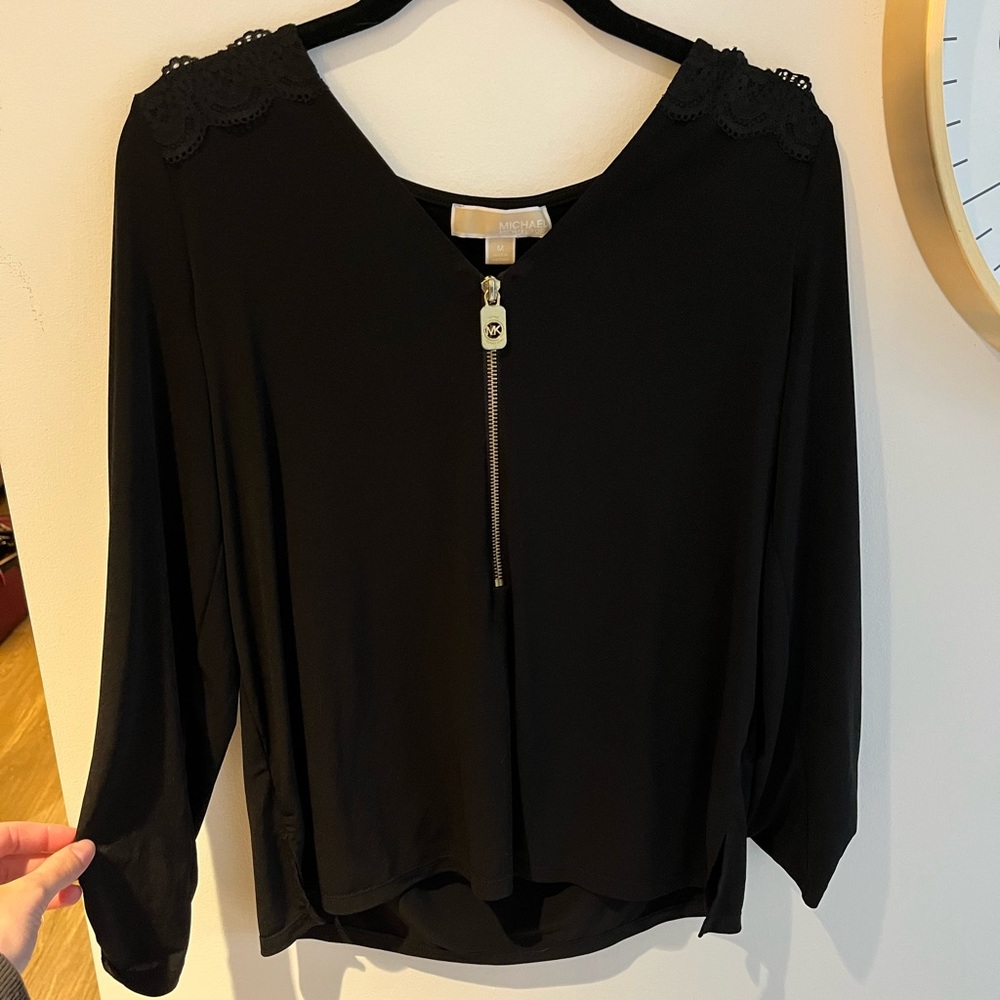 Black Michael Kors Top